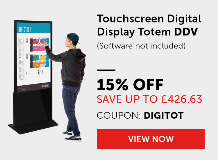 Discount digital touchscreen