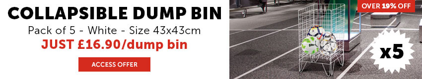 Wire dump bins offer